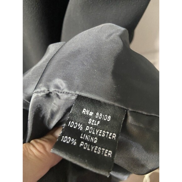 Montree Collection Dress Womens Plus Size 22W Black Lined Midi Tank Jeweled Dres - Picture 6 of 9